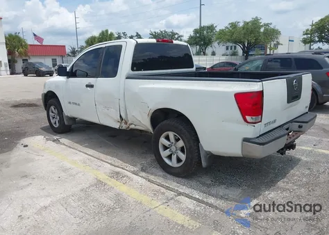 2007 Nissan Titan Xe из США, поврежденный, VIN 1N6BA06A77N238430